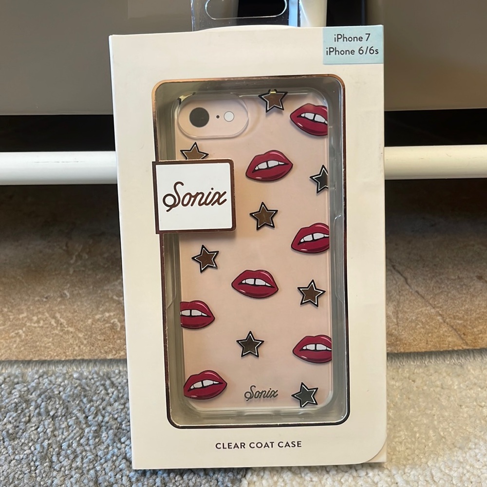 Lip and star Iphone case